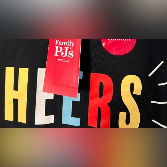 Woman’s Family PJs Cheers Pajama Set - Picture 3 of 7